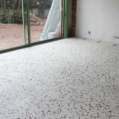 pose de terrazzo sete